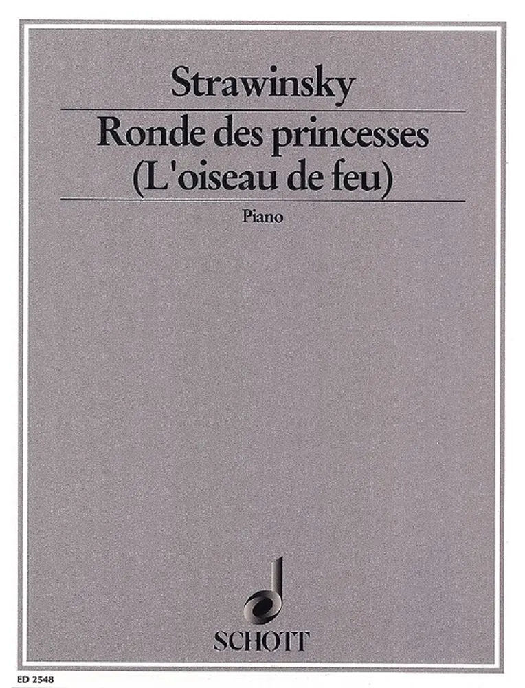 Cover: 9790001038164 | L'Oiseau de feu - The Firebird | Ronde des princesses | Stravinsky