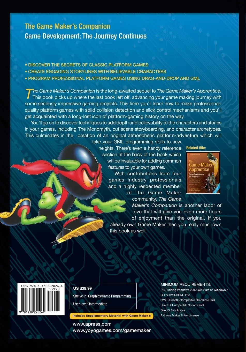 Rückseite: 9781430228264 | The Game Maker's Companion | Jacob Habgood (u. a.) | Taschenbuch