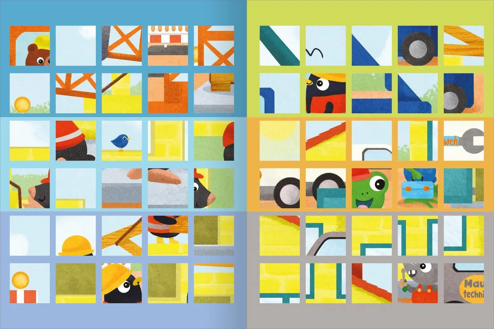 Bild: 9783845868264 | Meine Puzzle-Sticker - Baustelle | Über 200 Sticker | Julia Reyelt