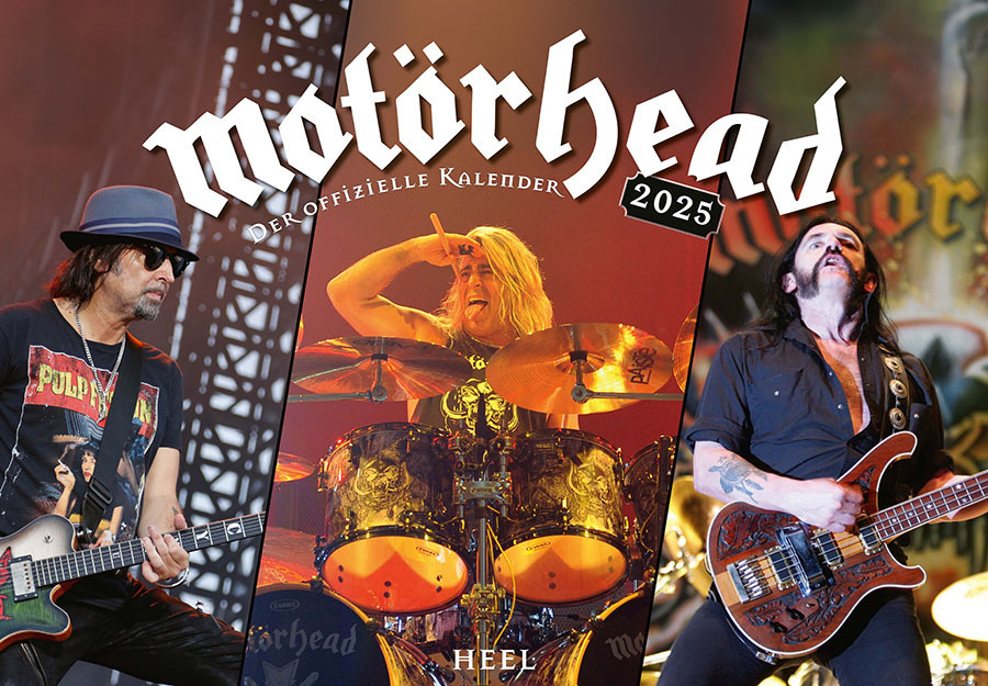 Cover: 9783966648264 | Motörhead Kalender 2025 | Pep Bonet | Kalender | Spiralbindung | 14 S.