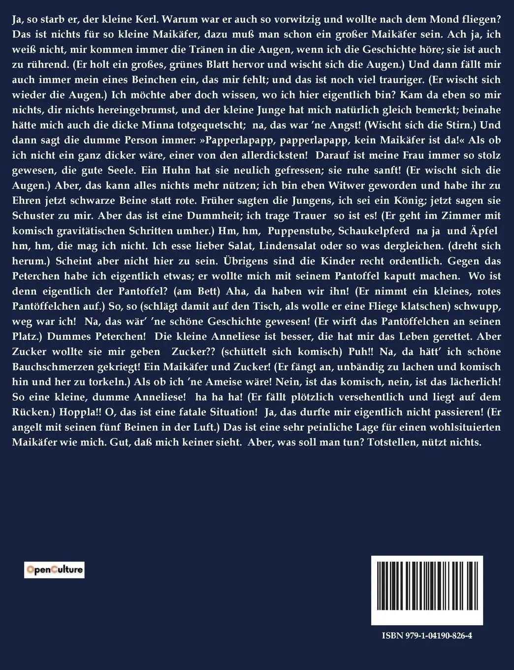 Rückseite: 9791041908264 | Peterchens Mondfahrt | Gerdt Von Bassewitz | Taschenbuch | 70 S.