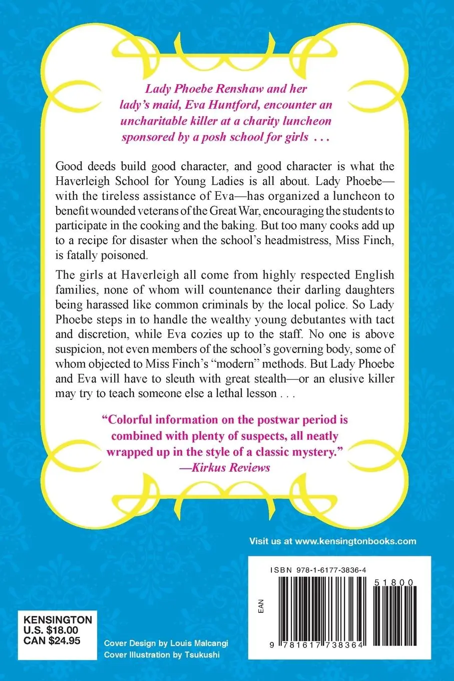 Rückseite: 9781617738364 | A Pinch of Poison | Alyssa Maxwell | Taschenbuch | Englisch | 2017