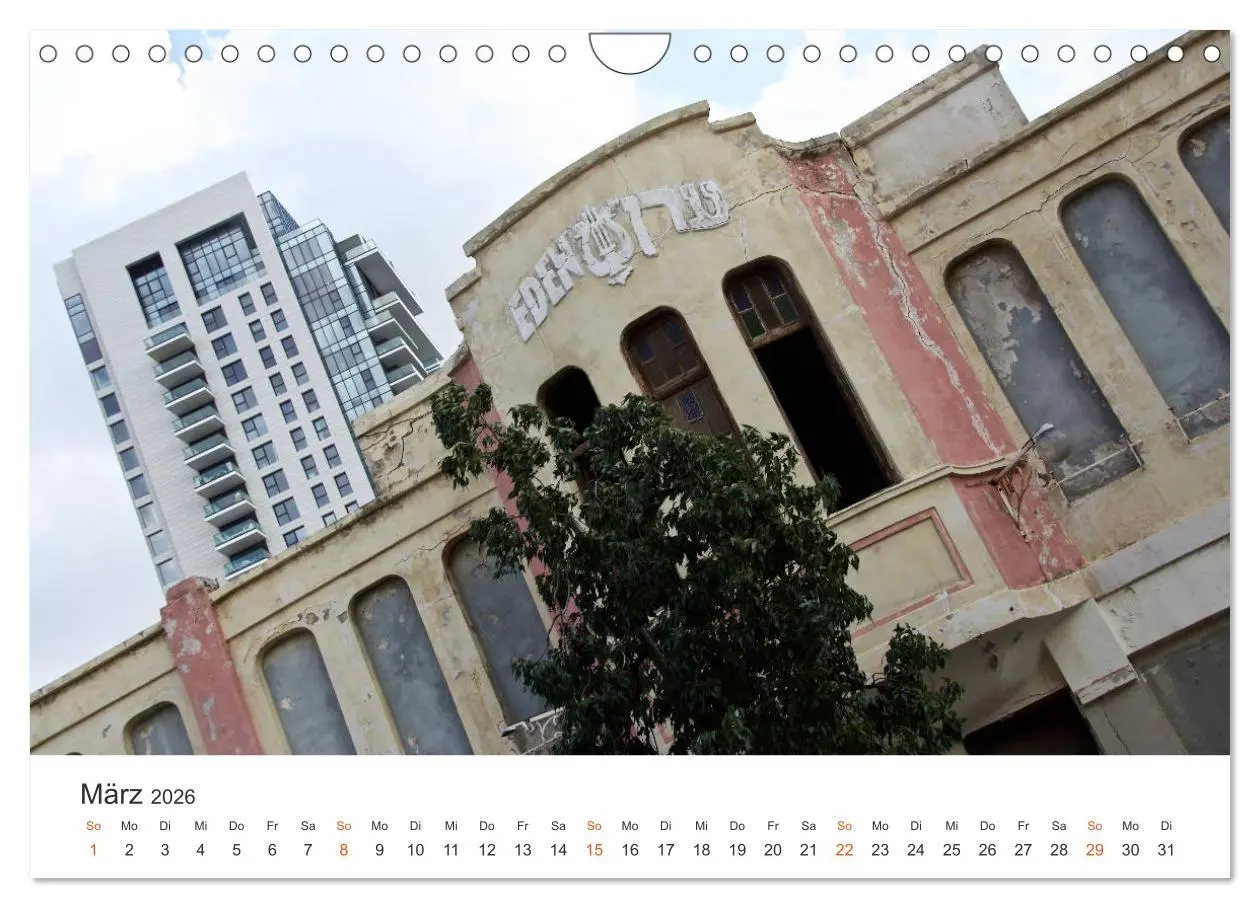 Bild: 9783457918364 | TEL AVIV Fassaden (Wandkalender 2026 DIN A4 quer), CALVENDO...