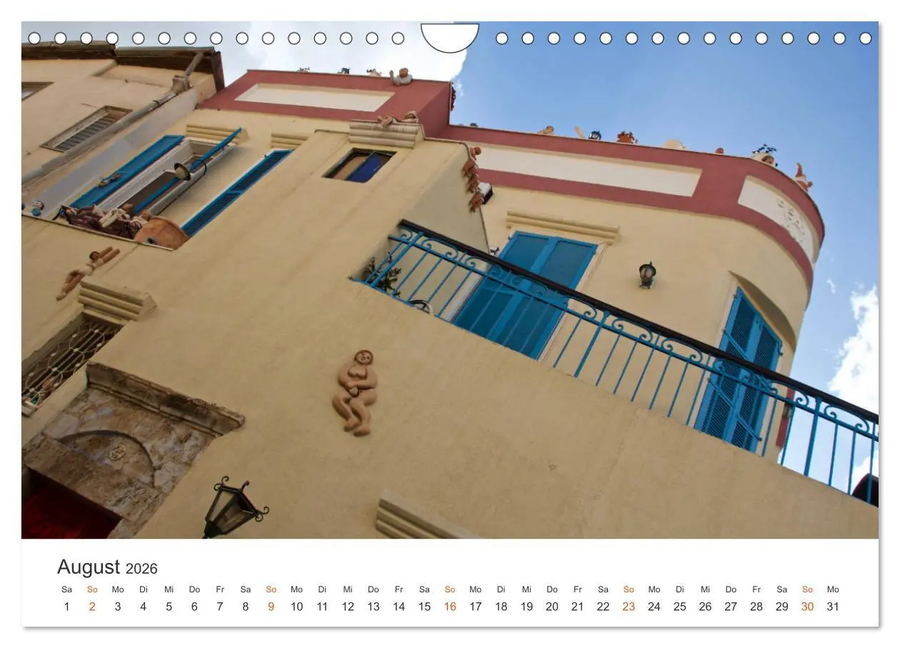 Bild: 9783457918364 | TEL AVIV Fassaden (Wandkalender 2026 DIN A4 quer), CALVENDO...