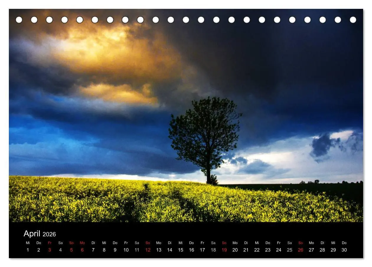Bild: 9783516178364 | Himmels-Bilder - Die große Weite (Tischkalender 2026 DIN A5 quer),...