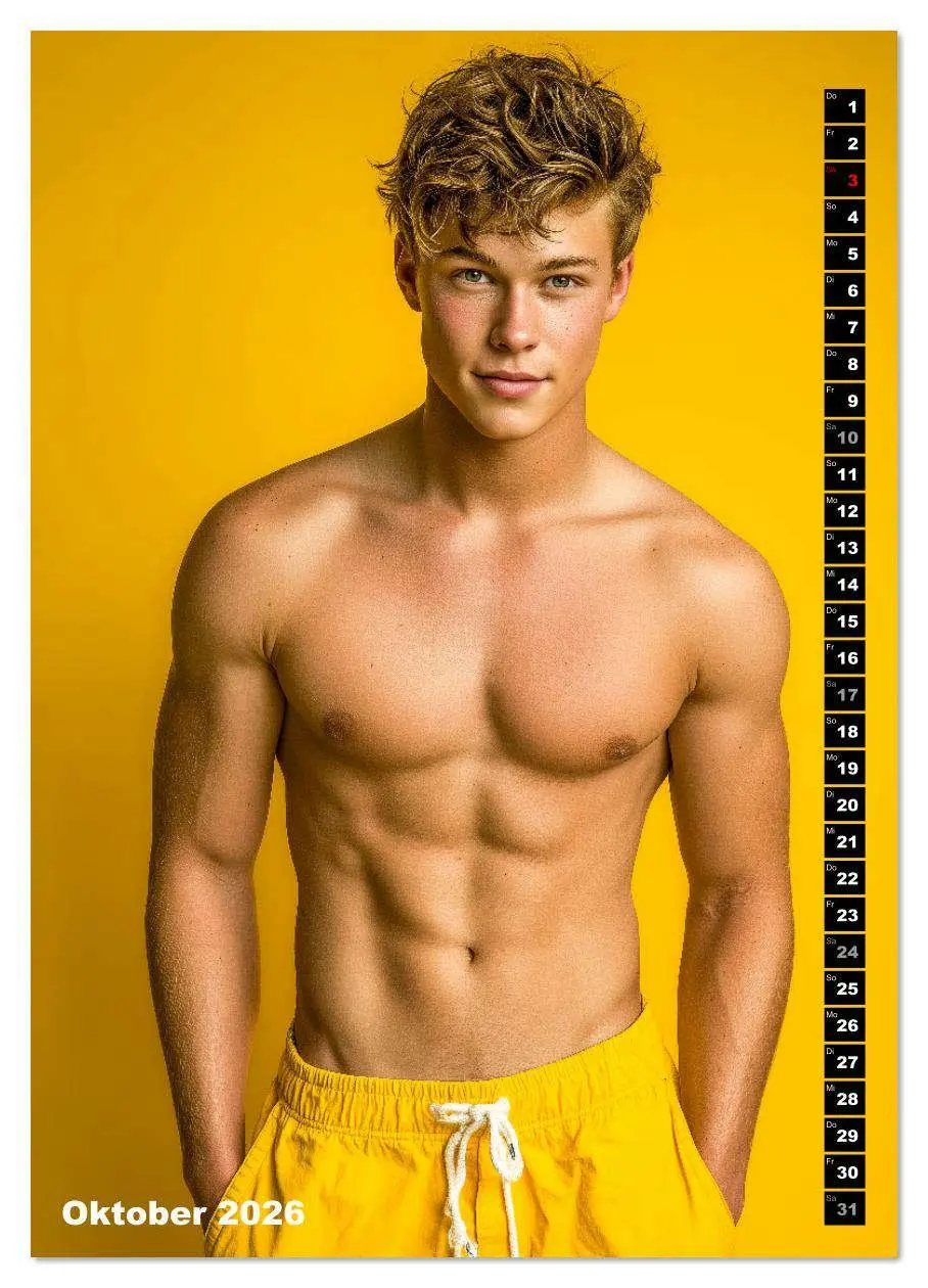 Bild: 9783516628364 | JUNG, SEXY, UNZENSIERT - Männer nackt in Shorts (hochwertiger...