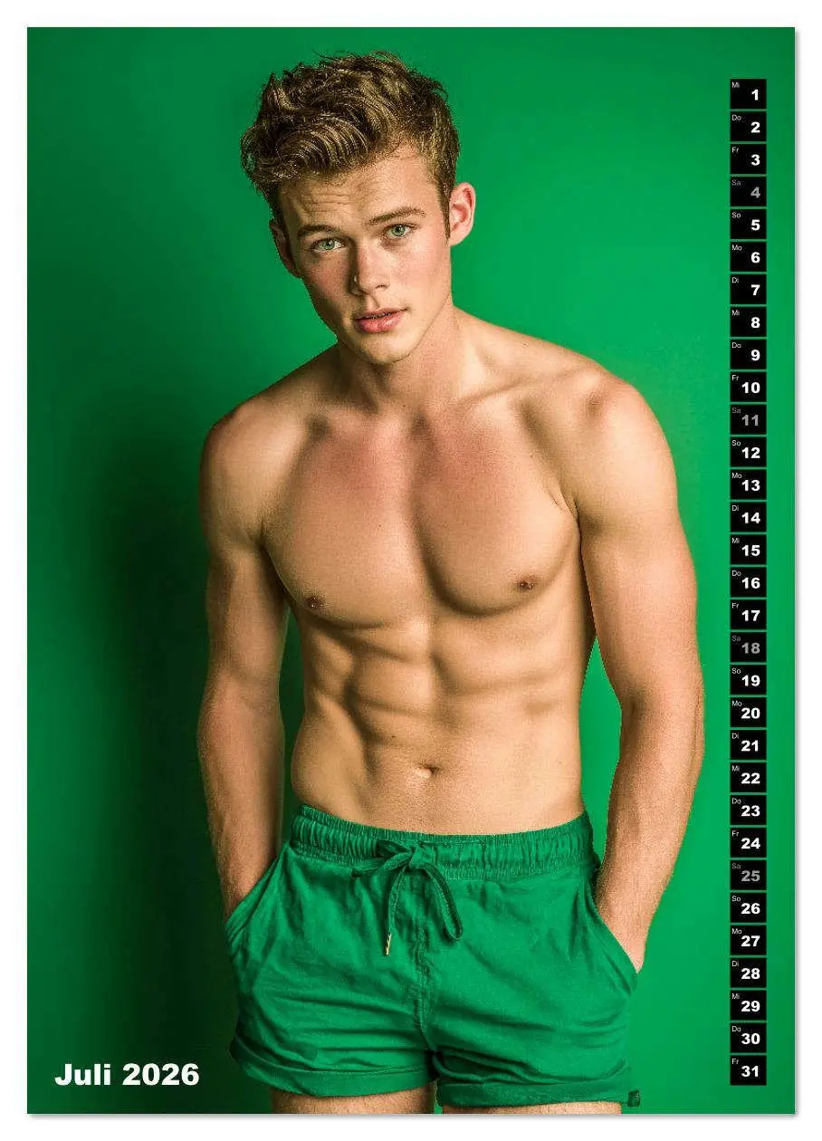 Bild: 9783516628364 | JUNG, SEXY, UNZENSIERT - Männer nackt in Shorts (hochwertiger...