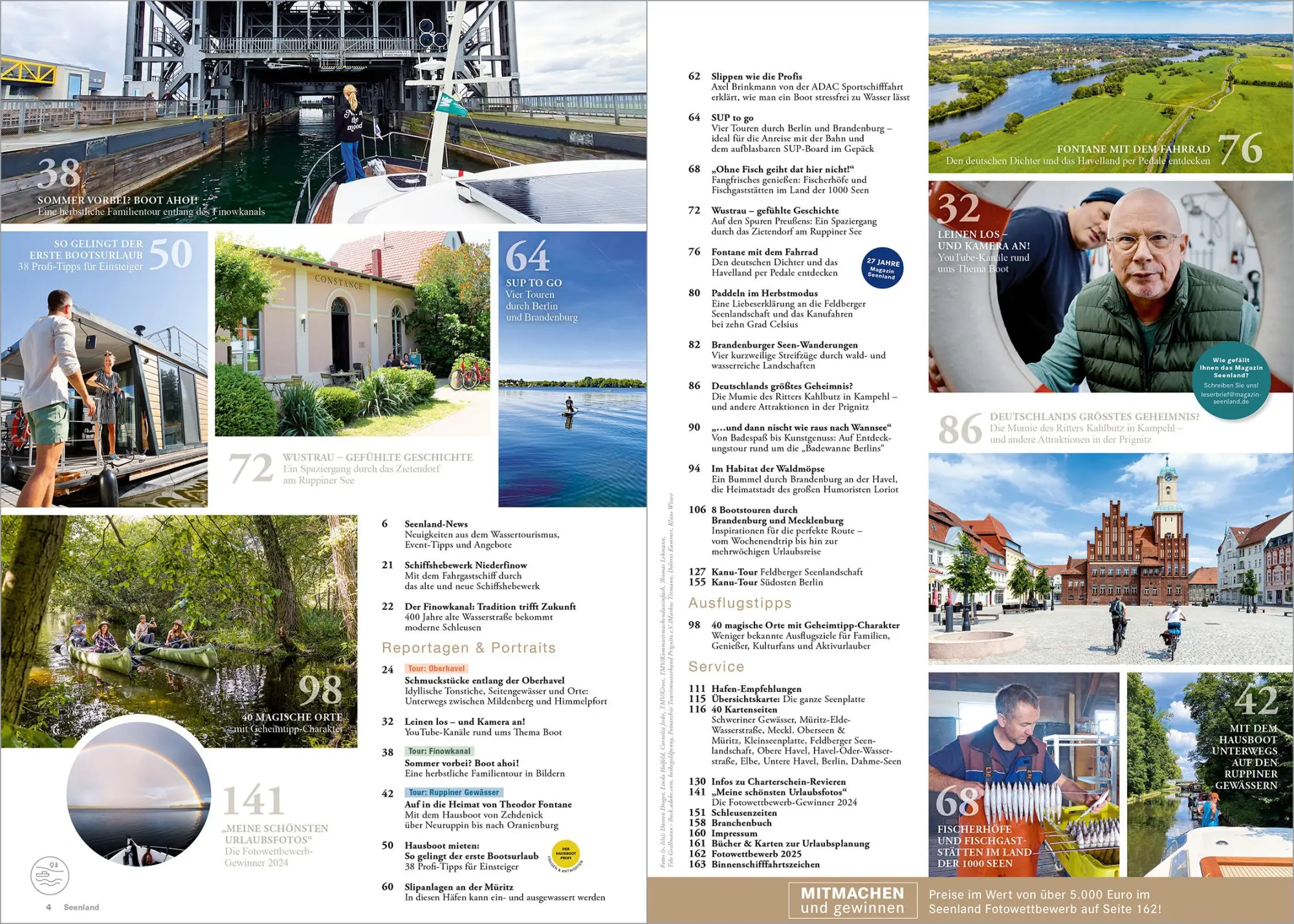 Bild: 9783946148364 | Seenland 2025 | Reisemagazin für Mecklenburg, Brandenburg und Berlin