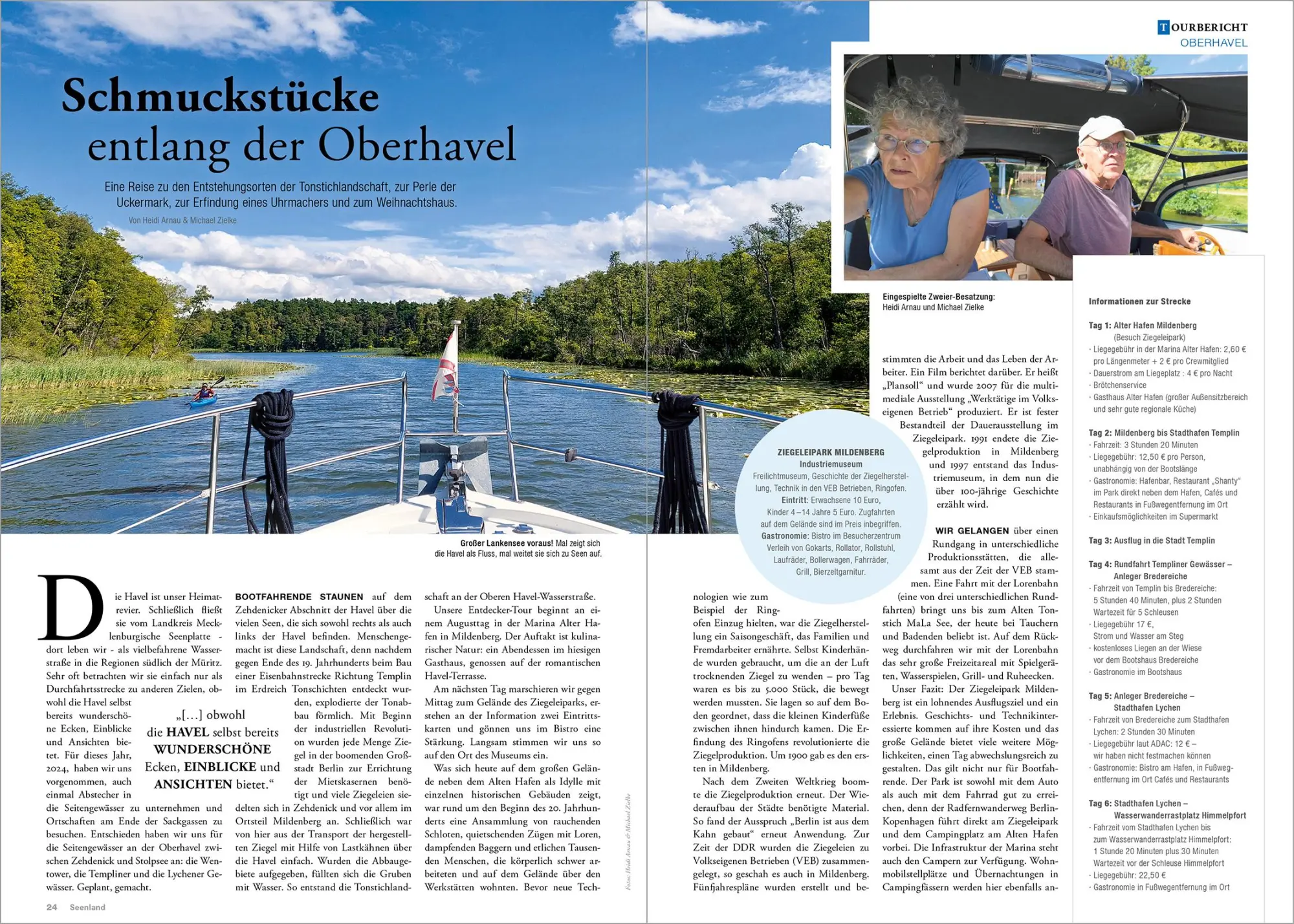 Bild: 9783946148364 | Seenland 2025 | Reisemagazin für Mecklenburg, Brandenburg und Berlin
