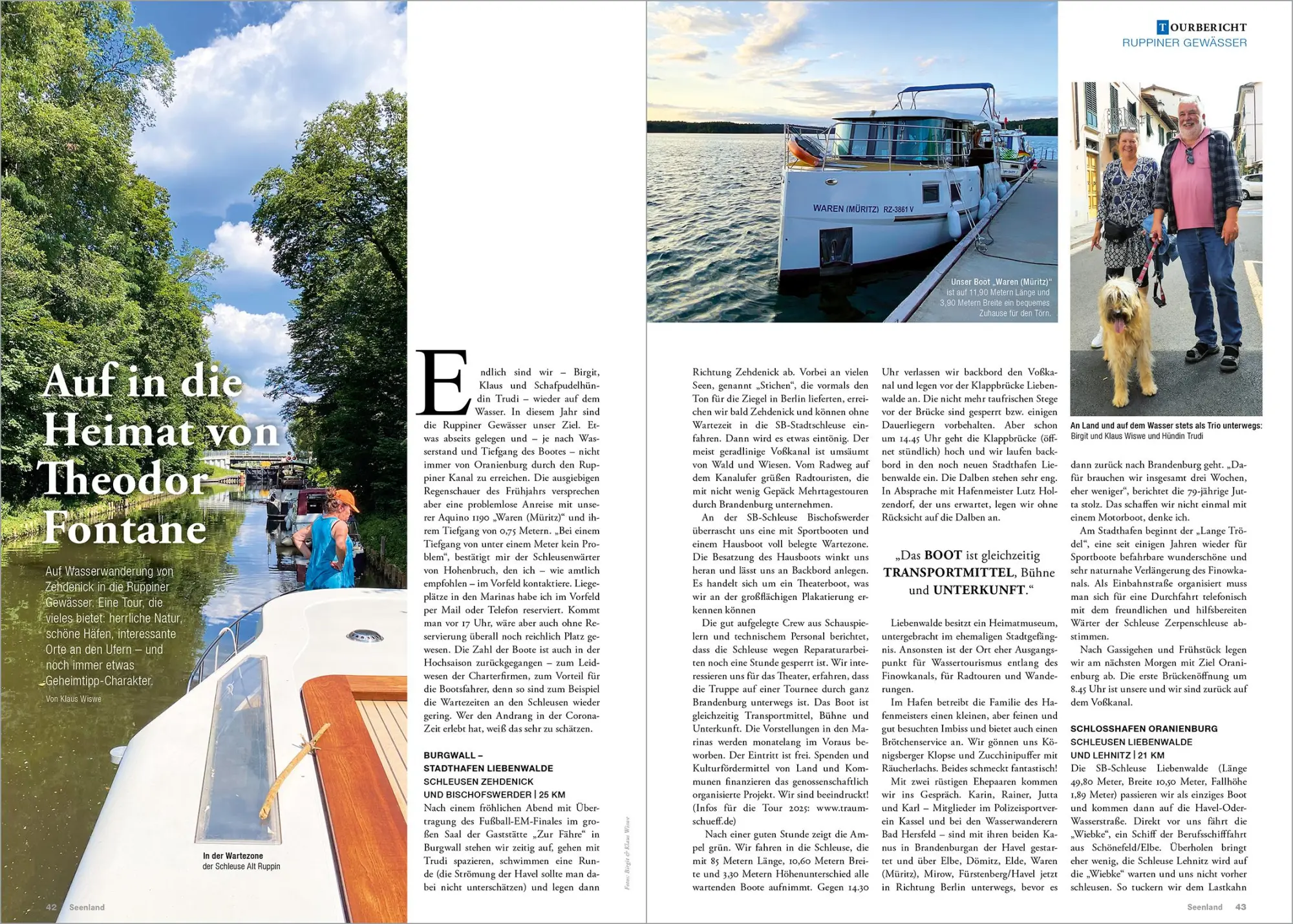 Bild: 9783946148364 | Seenland 2025 | Reisemagazin für Mecklenburg, Brandenburg und Berlin