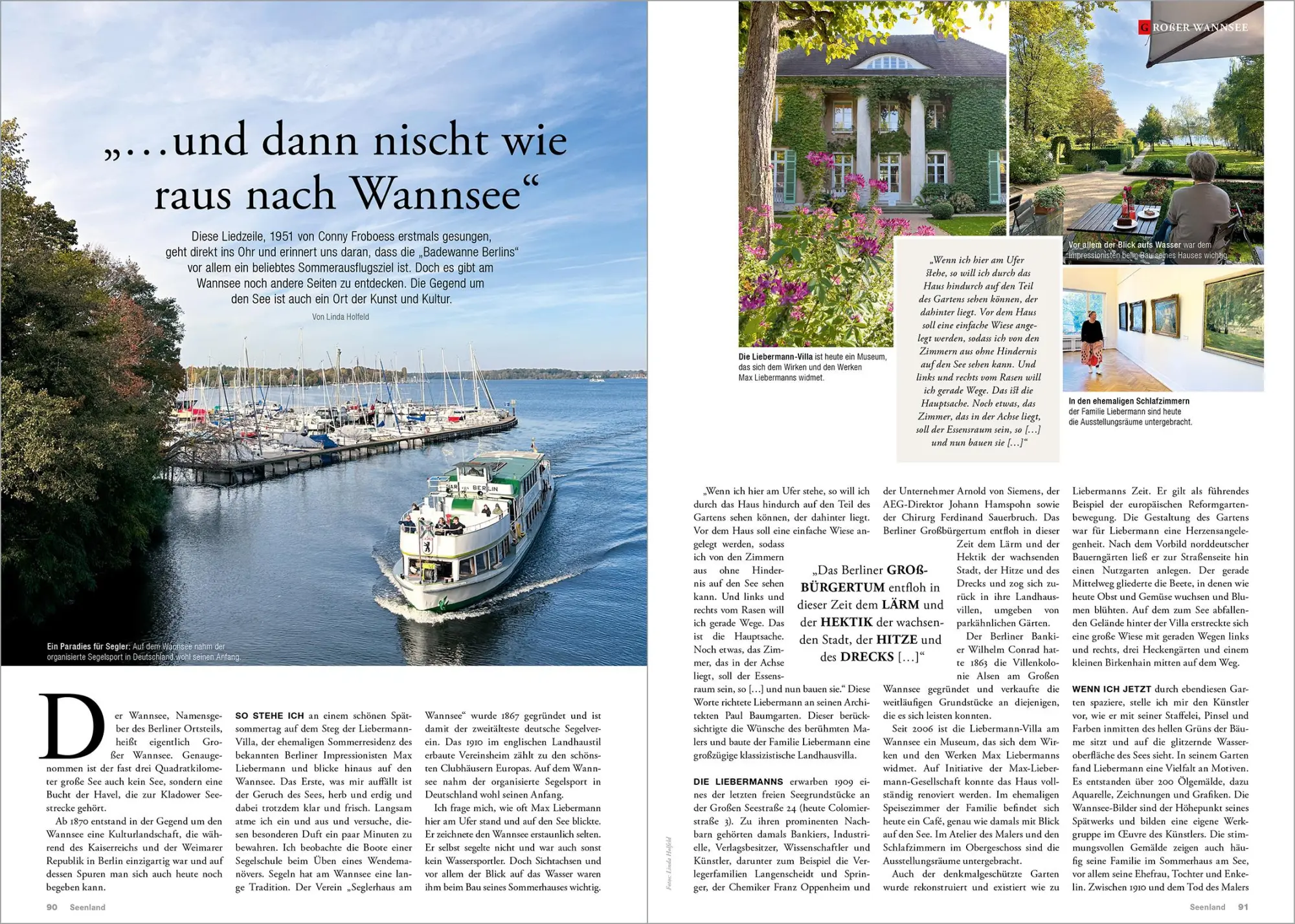 Bild: 9783946148364 | Seenland 2025 | Reisemagazin für Mecklenburg, Brandenburg und Berlin