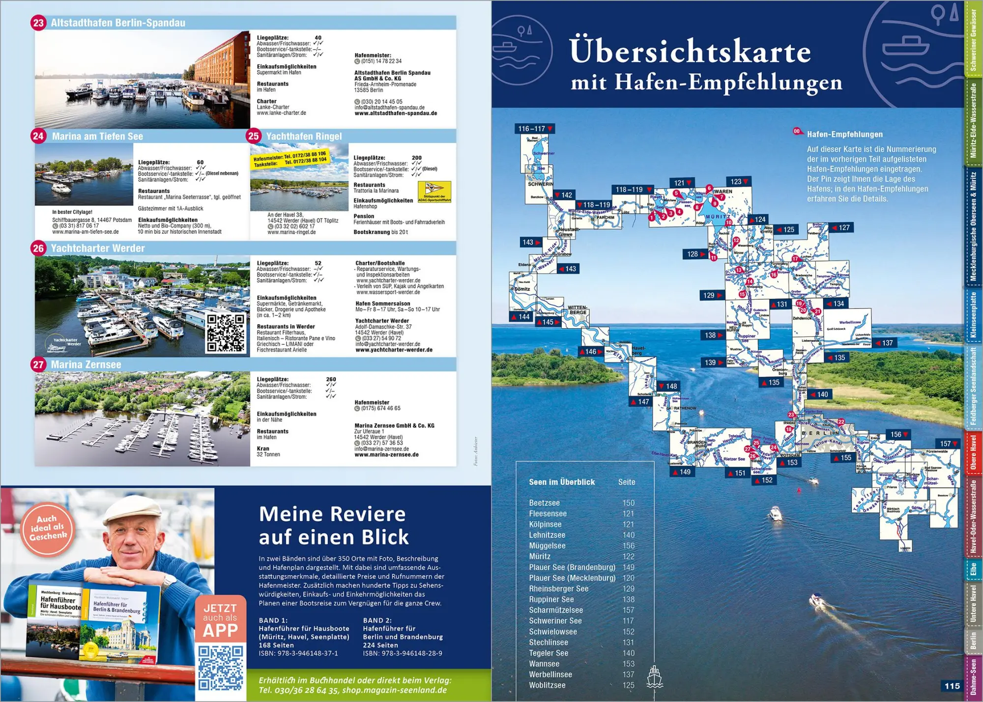Bild: 9783946148364 | Seenland 2025 | Reisemagazin für Mecklenburg, Brandenburg und Berlin