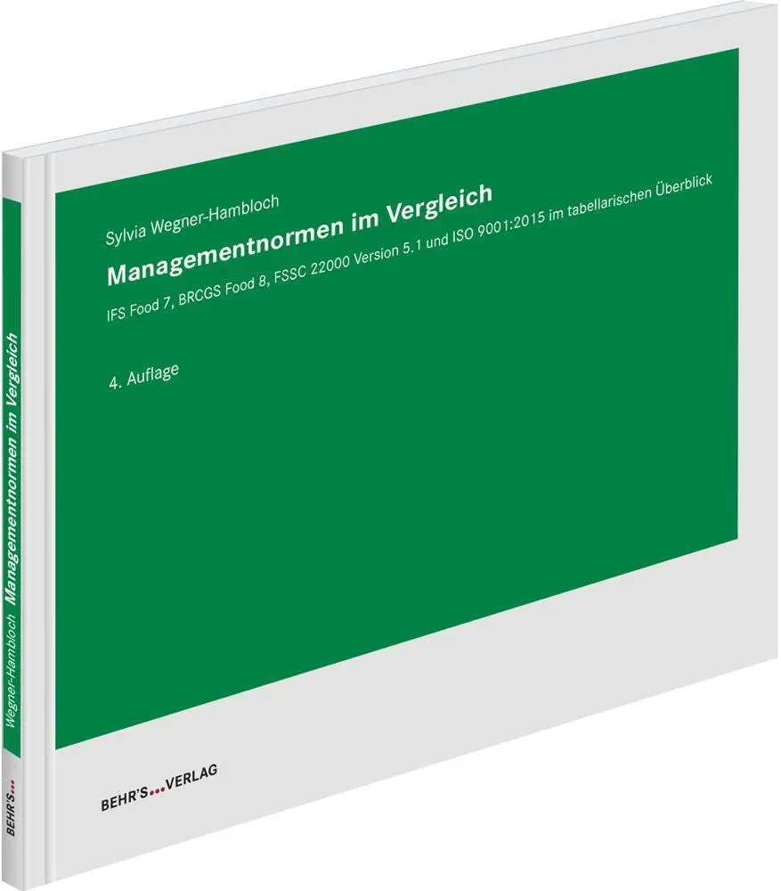 Cover: 9783954688364 | Managementnormen im Vergleich | Sylvia Wegner-Hambloch | Taschenbuch