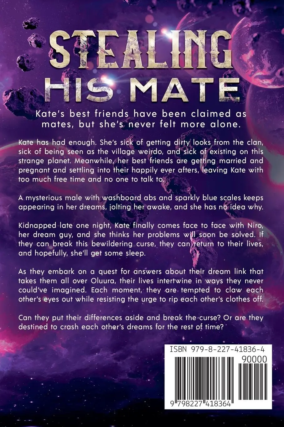 Rückseite: 9798227418364 | Stealing His Mate | Ivy Knox | Taschenbuch | Englisch | 2025