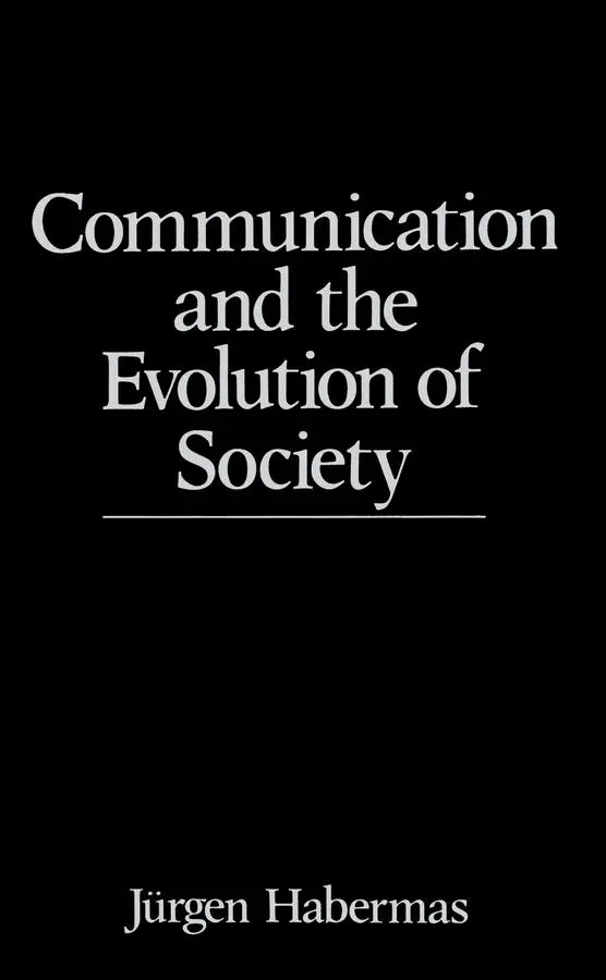 Cover: 9780745608464 | Communication and the Evolution of Society | J Habermas | Buch | 1991