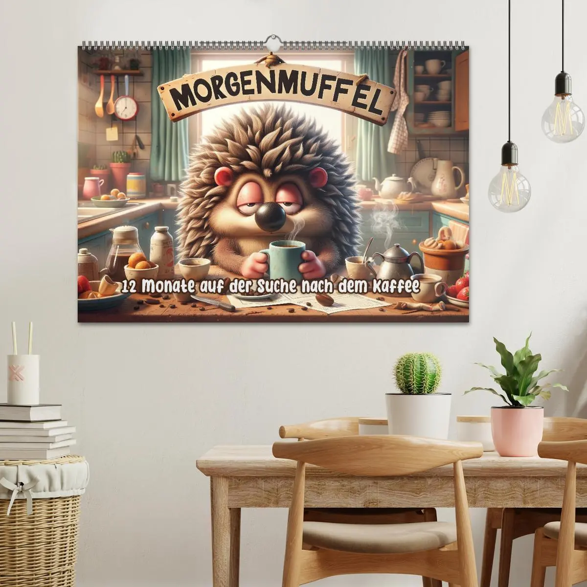 Bild: 9783457458464 | Morgenmuffel: 12 Monate auf der Suche nach dem Kaffee (Wandkalender...