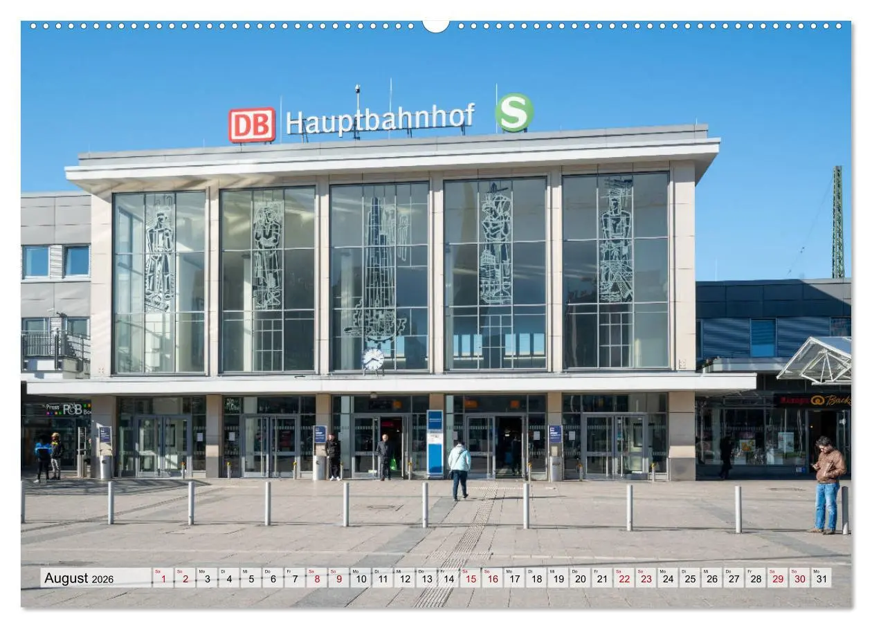 Bild: 9783457528464 | Bahnhöfe im Ruhr-Revier (Wandkalender 2026 DIN A2 quer), CALVENDO...