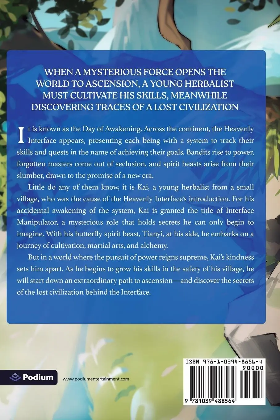 Rückseite: 9781039488564 | Blossoming Path | A Xianxia LitRPG | Carlos Calma | Taschenbuch | 2025