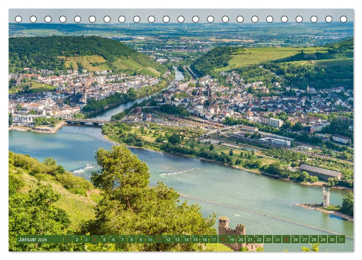 Bild: 9783516158564 | Kulturlandschaft Oberes Mittelrheintal I (Tischkalender 2026 DIN A5...