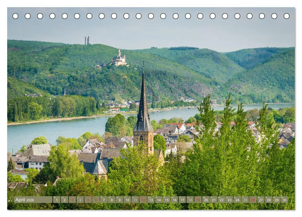 Bild: 9783516158564 | Kulturlandschaft Oberes Mittelrheintal I (Tischkalender 2026 DIN A5...