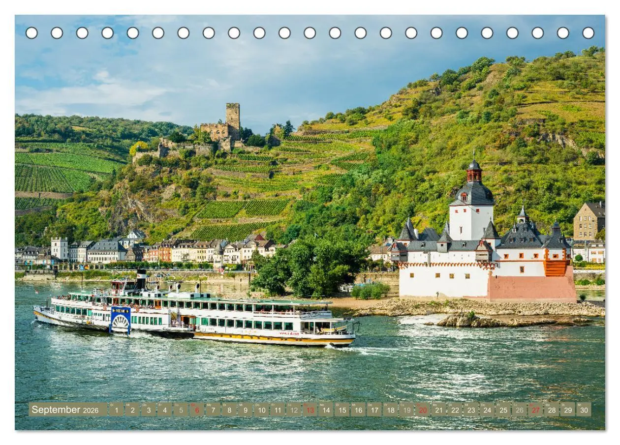 Bild: 9783516158564 | Kulturlandschaft Oberes Mittelrheintal I (Tischkalender 2026 DIN A5...
