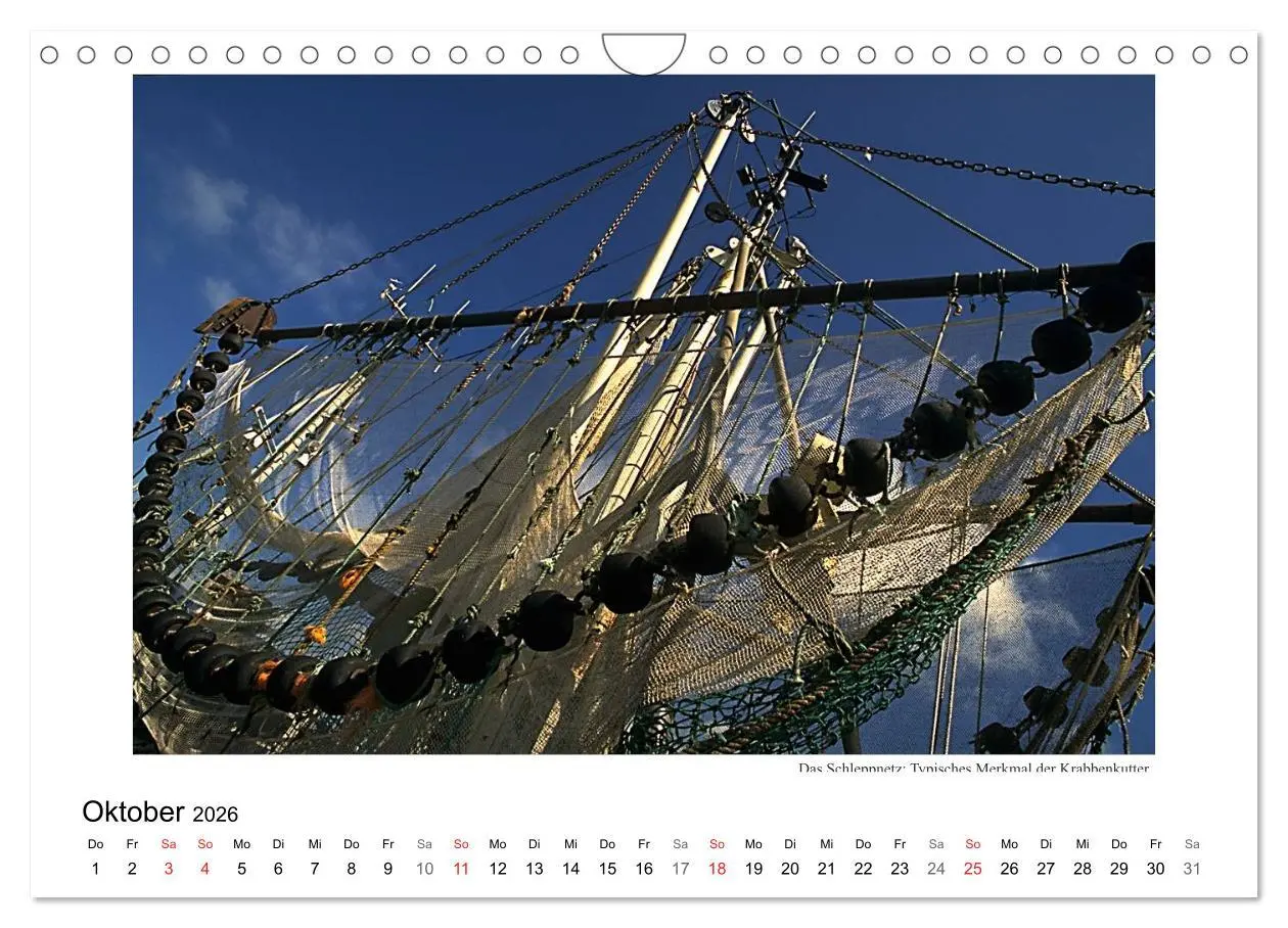 Bild: 9783516228564 | Krabbenkutter in Ostfriesland (Wandkalender 2026 DIN A4 quer),...