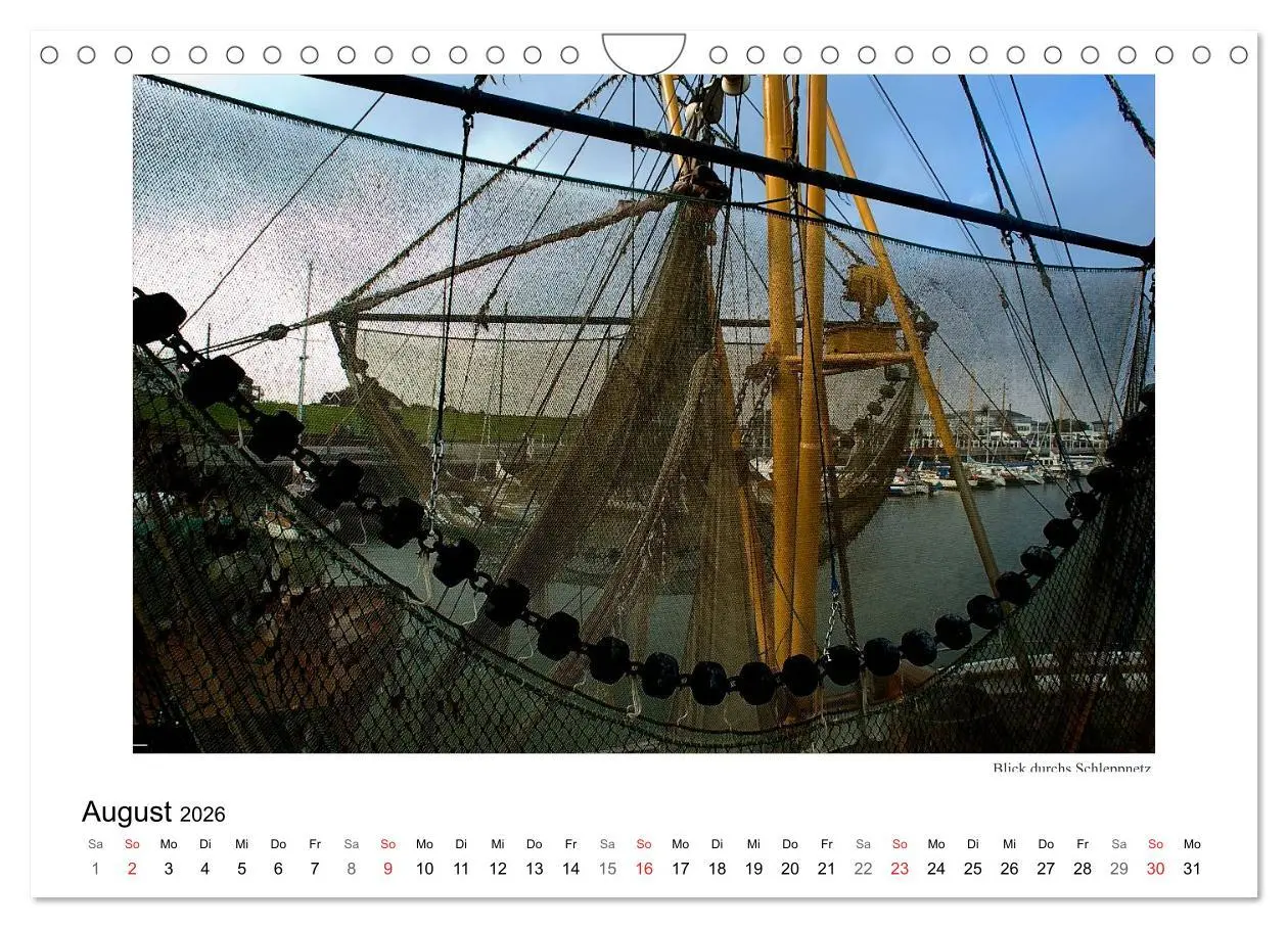 Bild: 9783516228564 | Krabbenkutter in Ostfriesland (Wandkalender 2026 DIN A4 quer),...