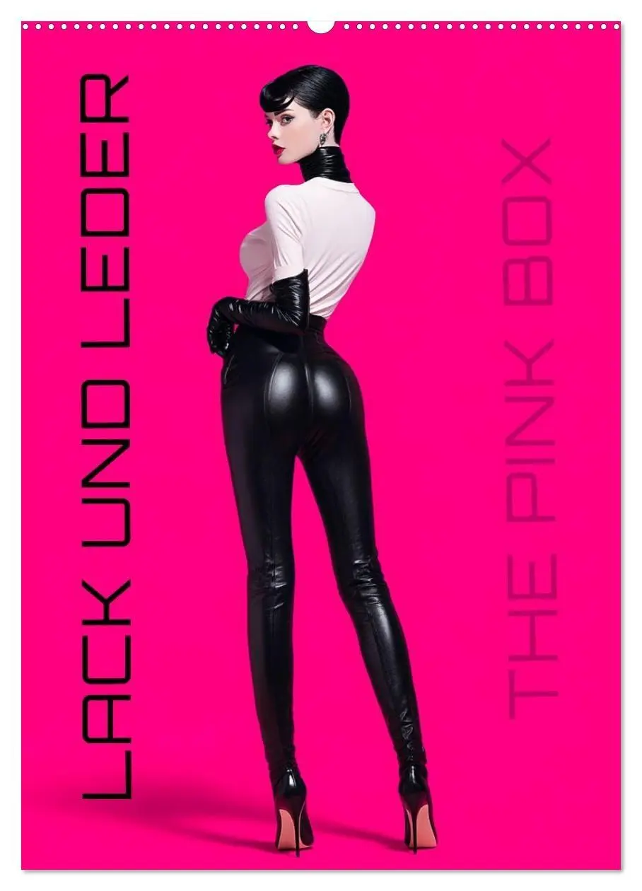 Cover: 9783516538564 | Lack und Leder - The Pink Box (Wandkalender 2026 DIN A2 hoch),...