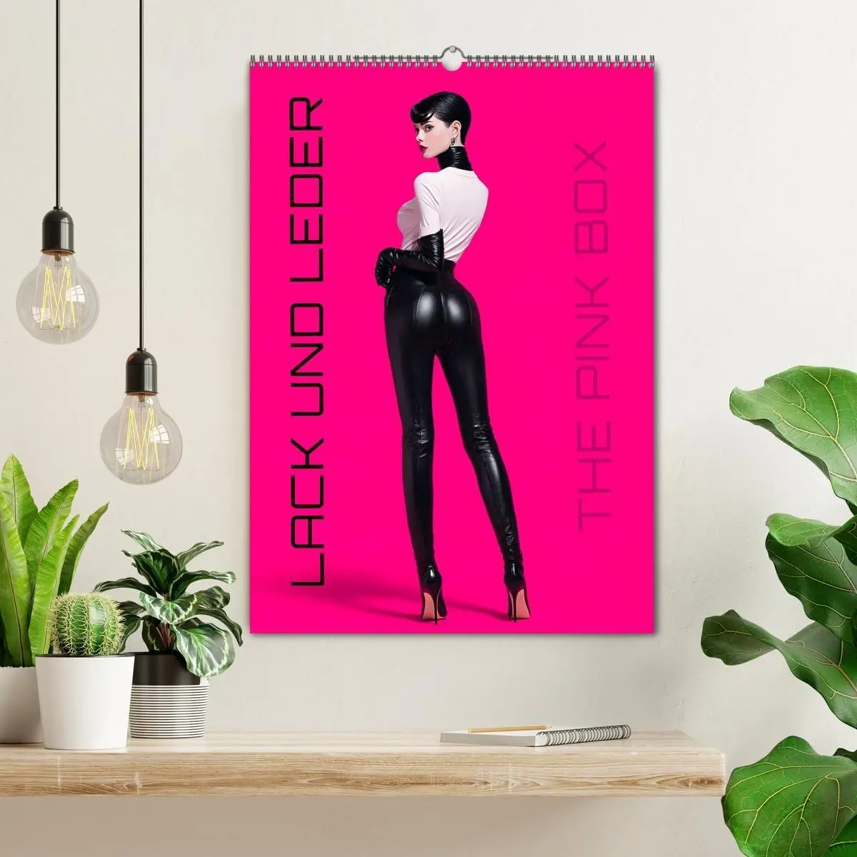 Bild: 9783516538564 | Lack und Leder - The Pink Box (Wandkalender 2026 DIN A2 hoch),...
