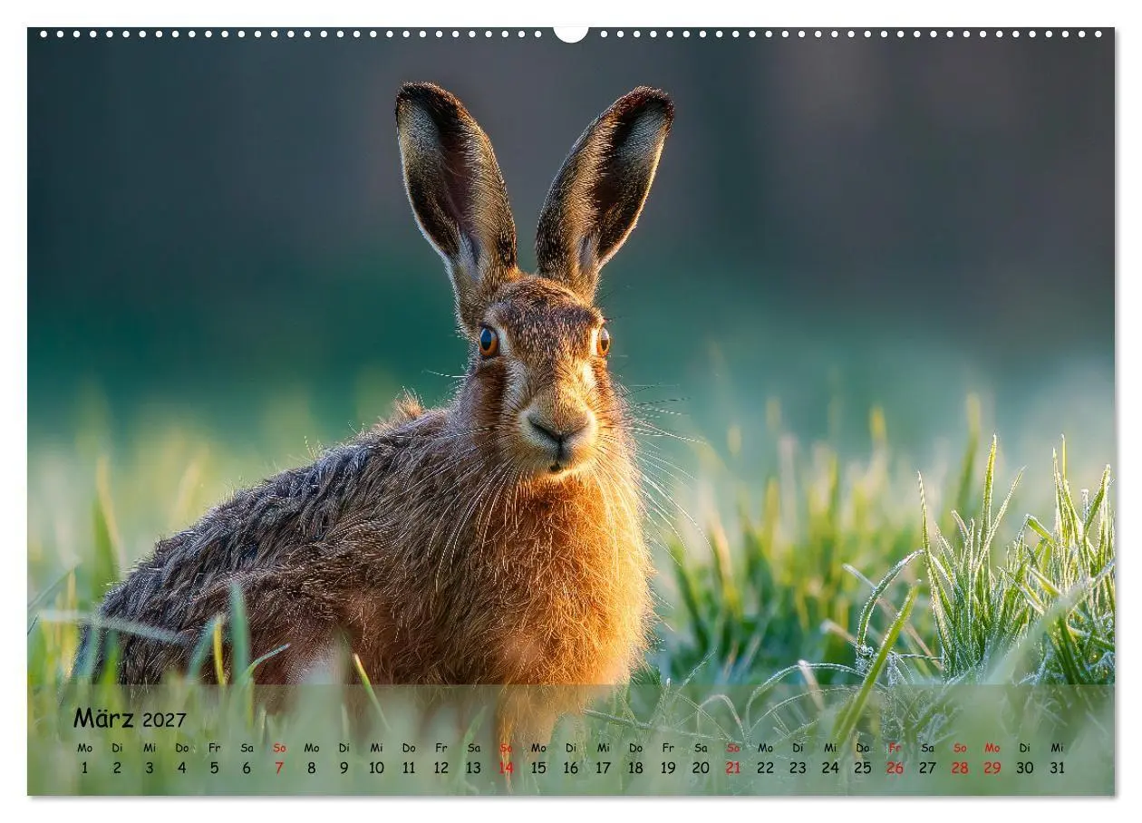 Bild: 9783516848564 | Jagd und Natur - Kalender für Jäger mit Wildtieren Deutschlands im...