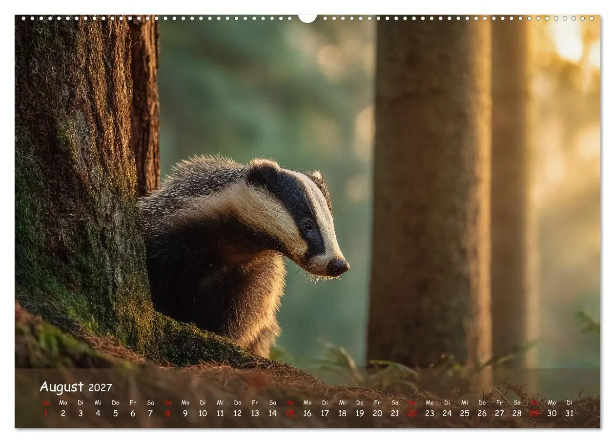 Bild: 9783516848564 | Jagd und Natur - Kalender für Jäger mit Wildtieren Deutschlands im...