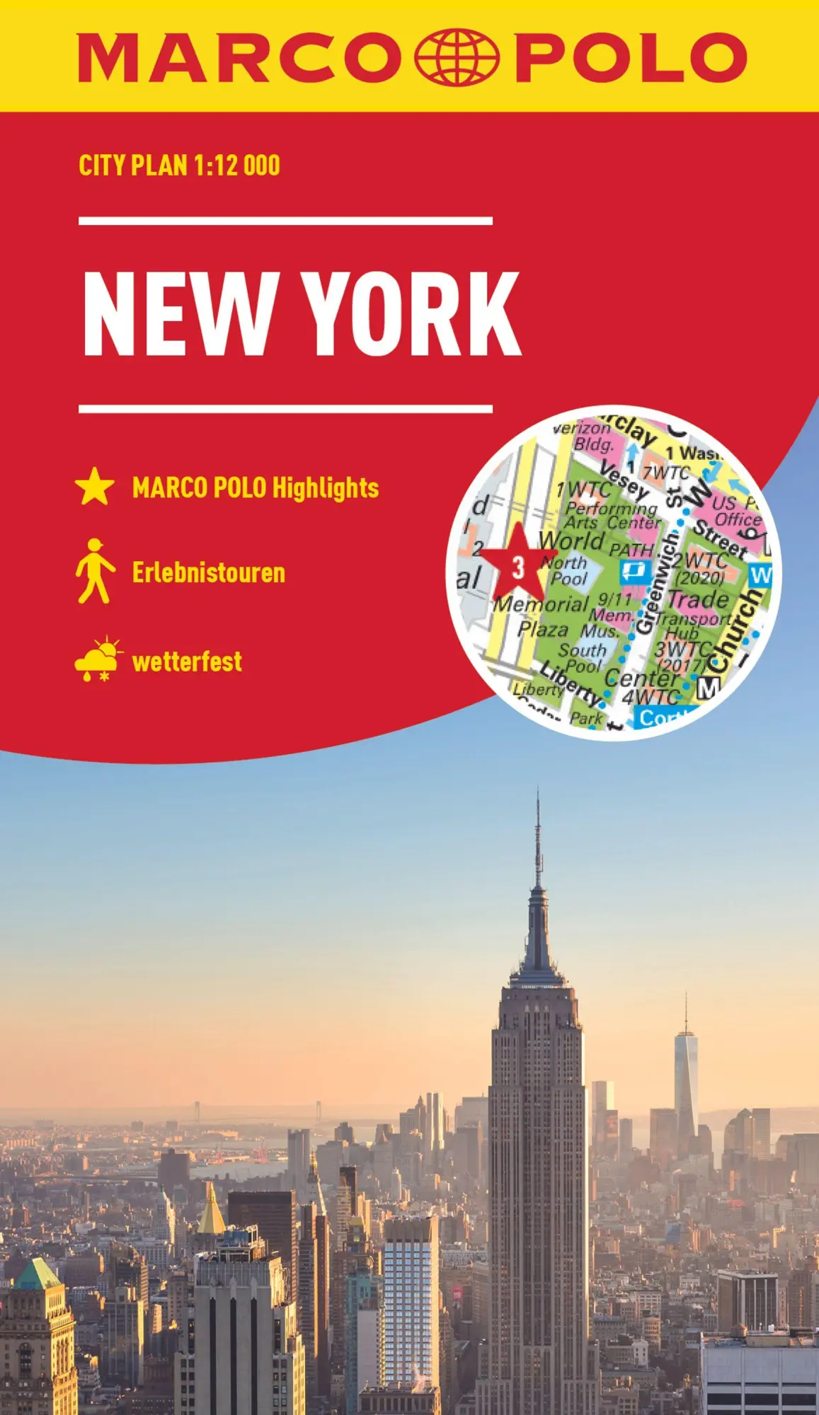 Cover: 9783575018564 | MARCO POLO Cityplan New York 1:12.000 | Marco Polo Verlag | Deutsch
