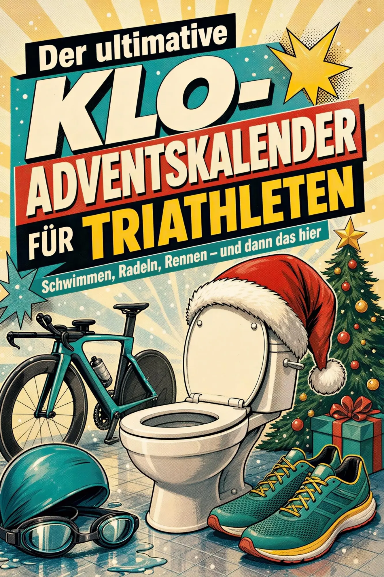 Cover: 9783696108564 | Der ultimative Klo-Adventskalender für Triathleten | Emily Scholz