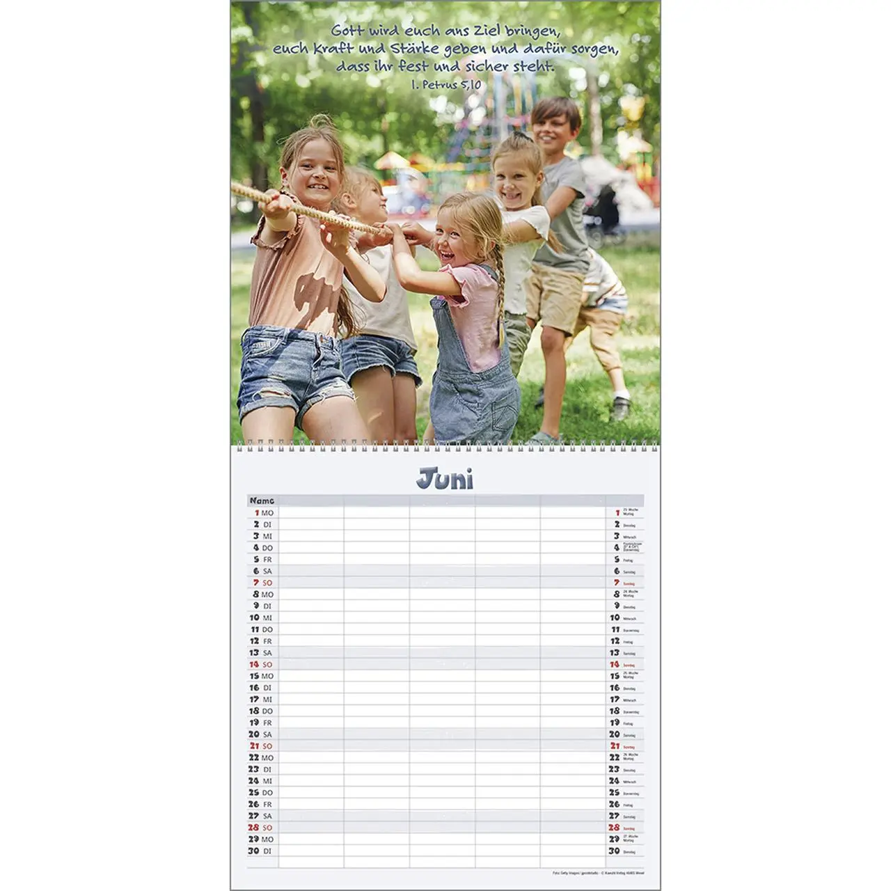 Bild: 9783754828564 | Bei uns ist immer etwas los 2026 | Familien-Timer | Kalender | 14 S.