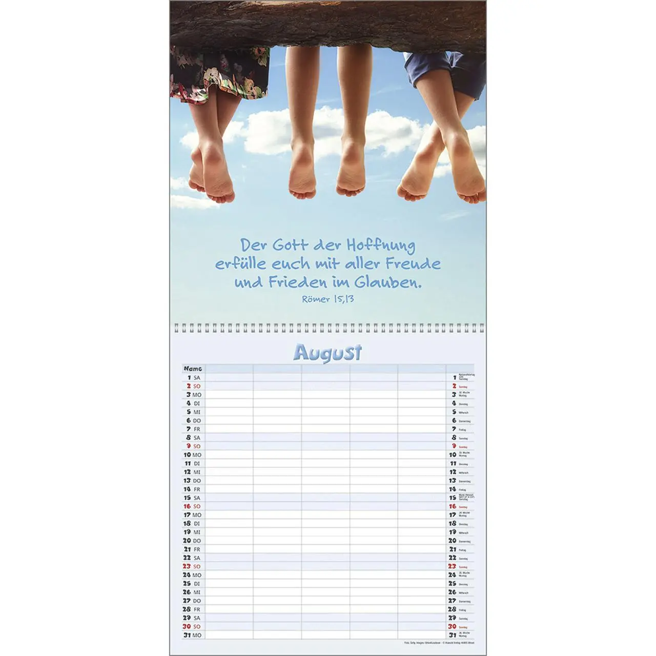 Bild: 9783754828564 | Bei uns ist immer etwas los 2026 | Familien-Timer | Kalender | 14 S.