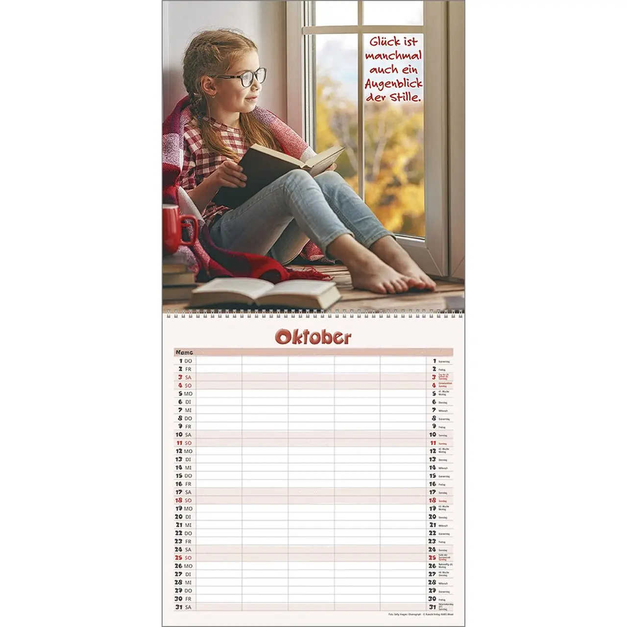 Bild: 9783754828564 | Bei uns ist immer etwas los 2026 | Familien-Timer | Kalender | 14 S.