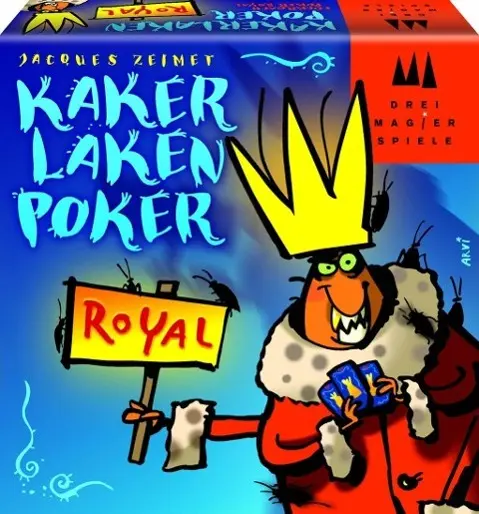 Cover: 4001504408664 | Kakerlakenpoker Royal, Drei Magier Kartenspiel | Jacques Zeimet | 2012