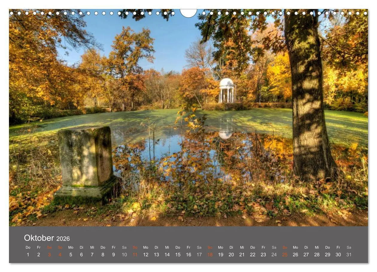 Bild: 9783516078664 | Leipzig - Parks und Landschaften (Wandkalender 2026 DIN A3 quer),...