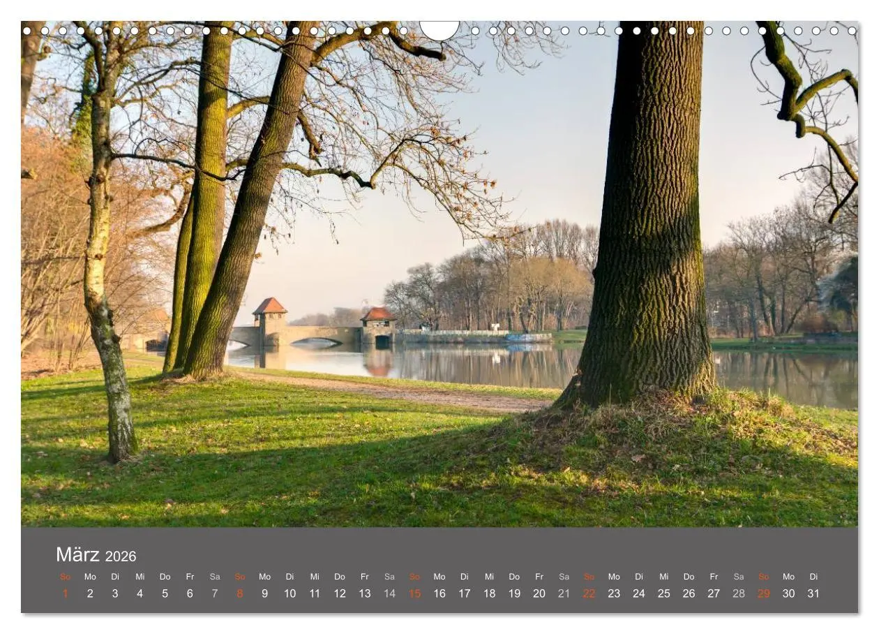 Bild: 9783516078664 | Leipzig - Parks und Landschaften (Wandkalender 2026 DIN A3 quer),...