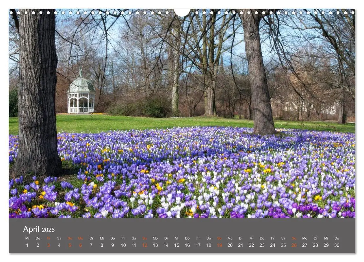 Bild: 9783516078664 | Leipzig - Parks und Landschaften (Wandkalender 2026 DIN A3 quer),...