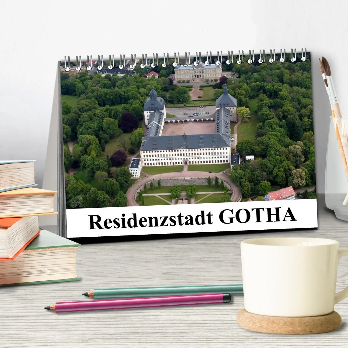 Bild: 9783516218664 | Residenzstadt GOTHA (Tischkalender 2026 DIN A5 quer), CALVENDO...