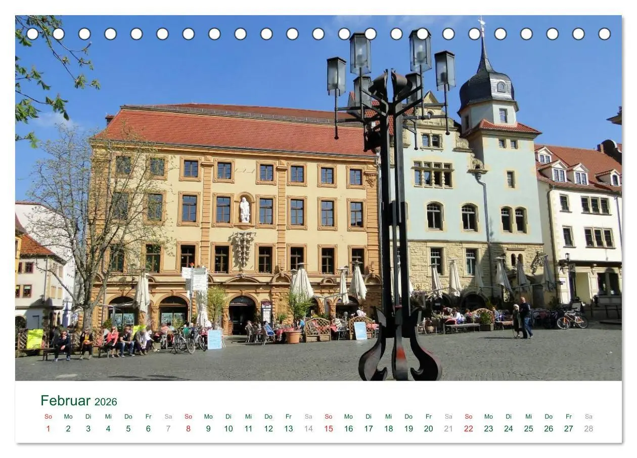 Bild: 9783516218664 | Residenzstadt GOTHA (Tischkalender 2026 DIN A5 quer), CALVENDO...