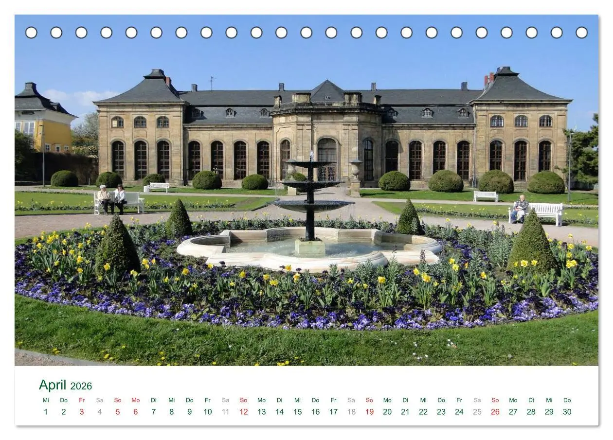 Bild: 9783516218664 | Residenzstadt GOTHA (Tischkalender 2026 DIN A5 quer), CALVENDO...