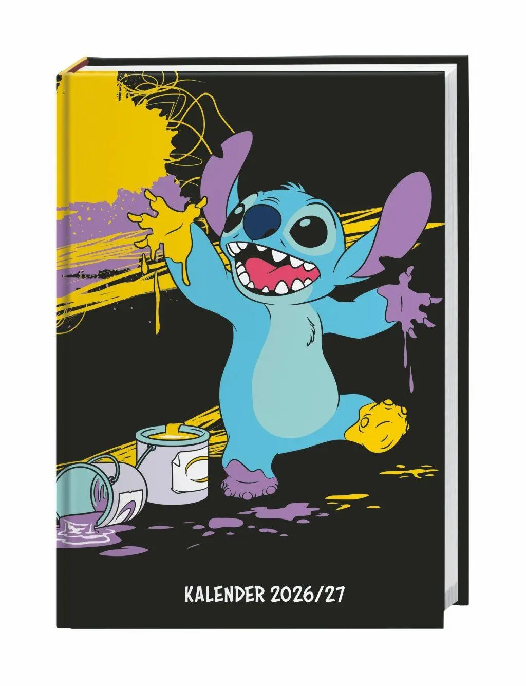 Cover: 9783756418664 | Stitch 17-Monats-Kalenderbuch A5 2027 - 17 Monate. Von August 2026...