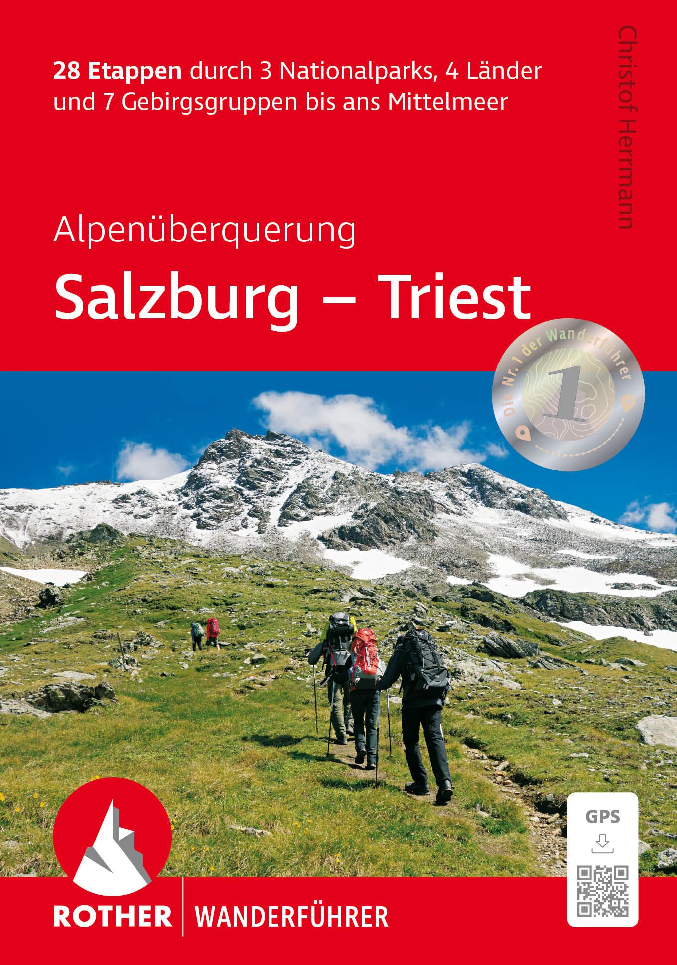 Cover: 9783763348664 | Alpenüberquerung Salzburg - Triest | Christof Herrmann | Taschenbuch