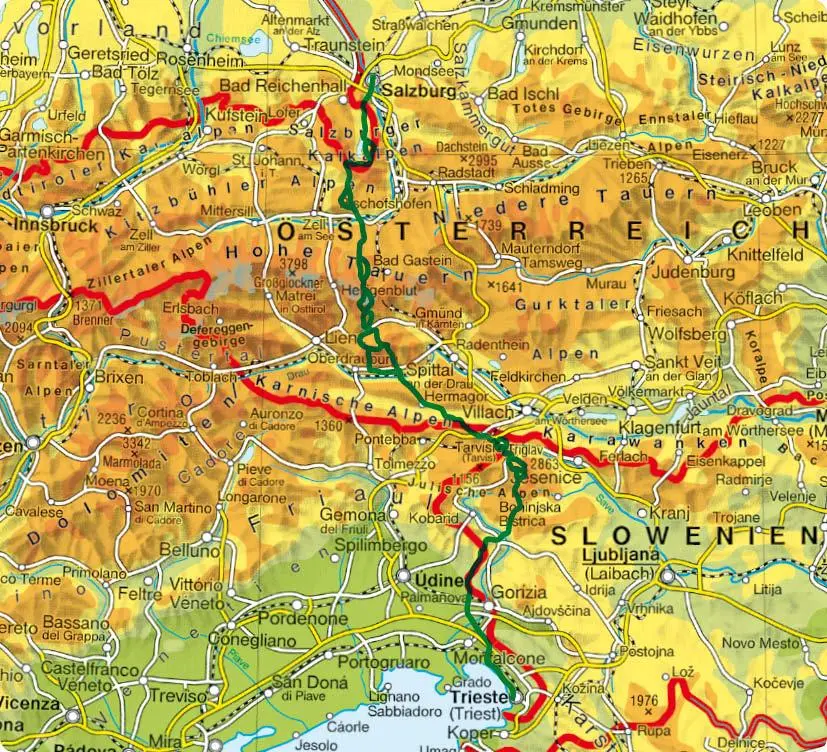 Bild: 9783763348664 | Alpenüberquerung Salzburg - Triest | Christof Herrmann | Taschenbuch