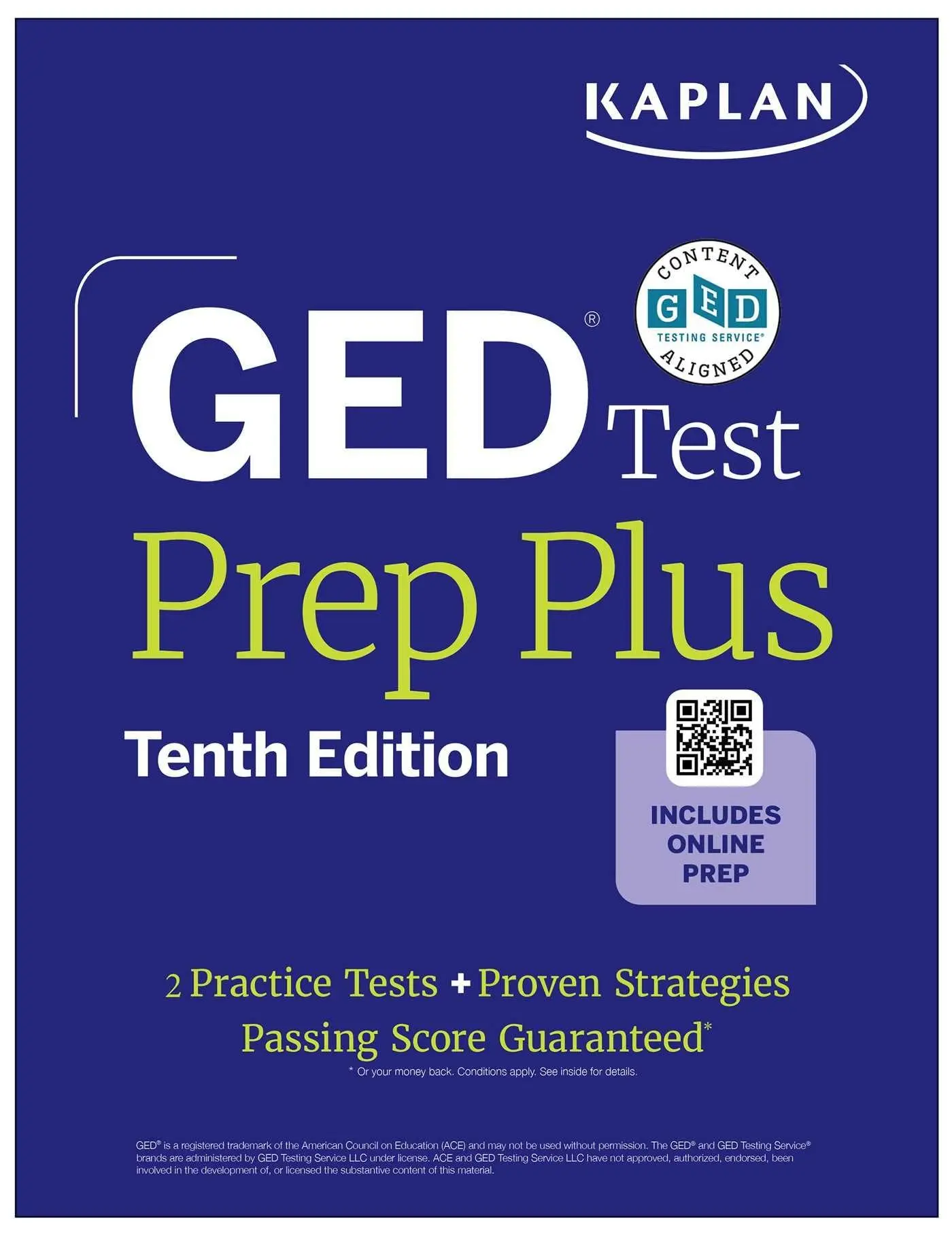 Cover: 9781506298764 | GED Test Prep Plus, Tenth Edition (2026): Includes a Diagnostic...