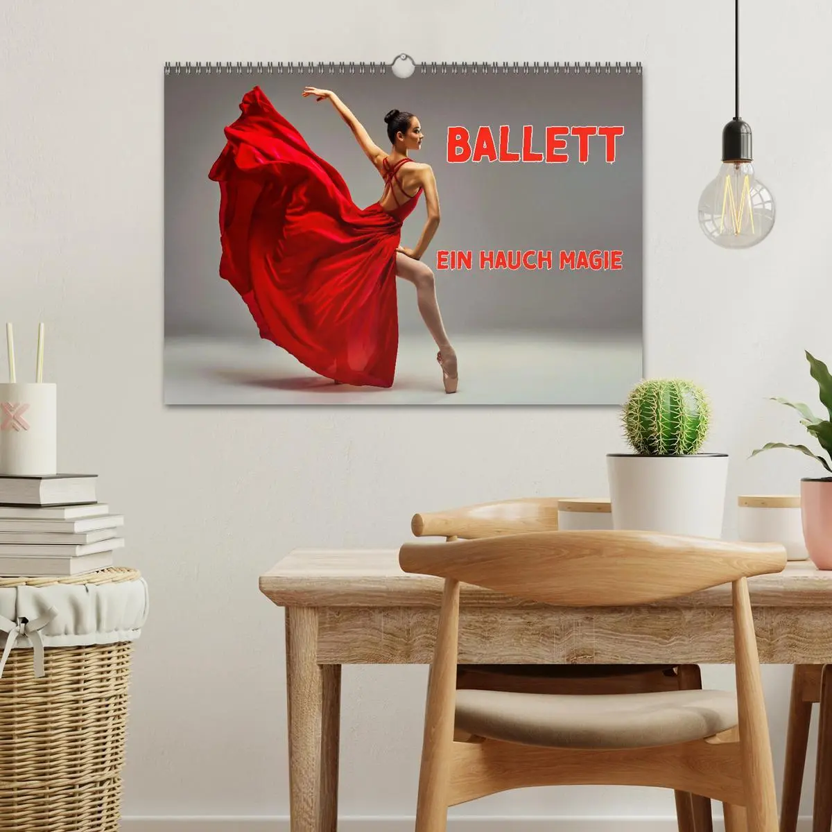 Bild: 9783457358764 | BALLETT - ein Hauch Magie (Wandkalender 2026 DIN A3 quer), CALVENDO...