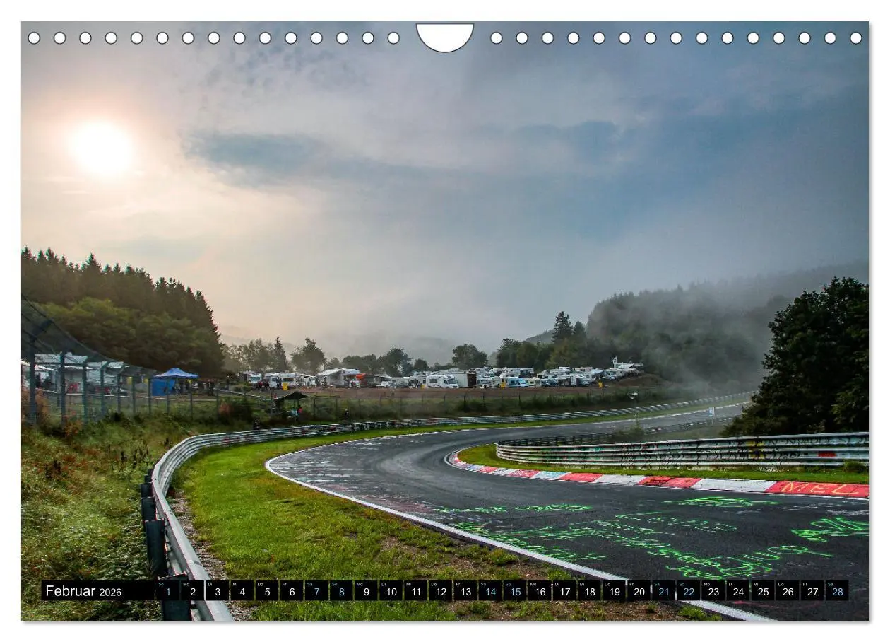 Bild: 9783457668764 | Rennstrecken Impressionen (Wandkalender 2026 DIN A4 quer), CALVENDO...