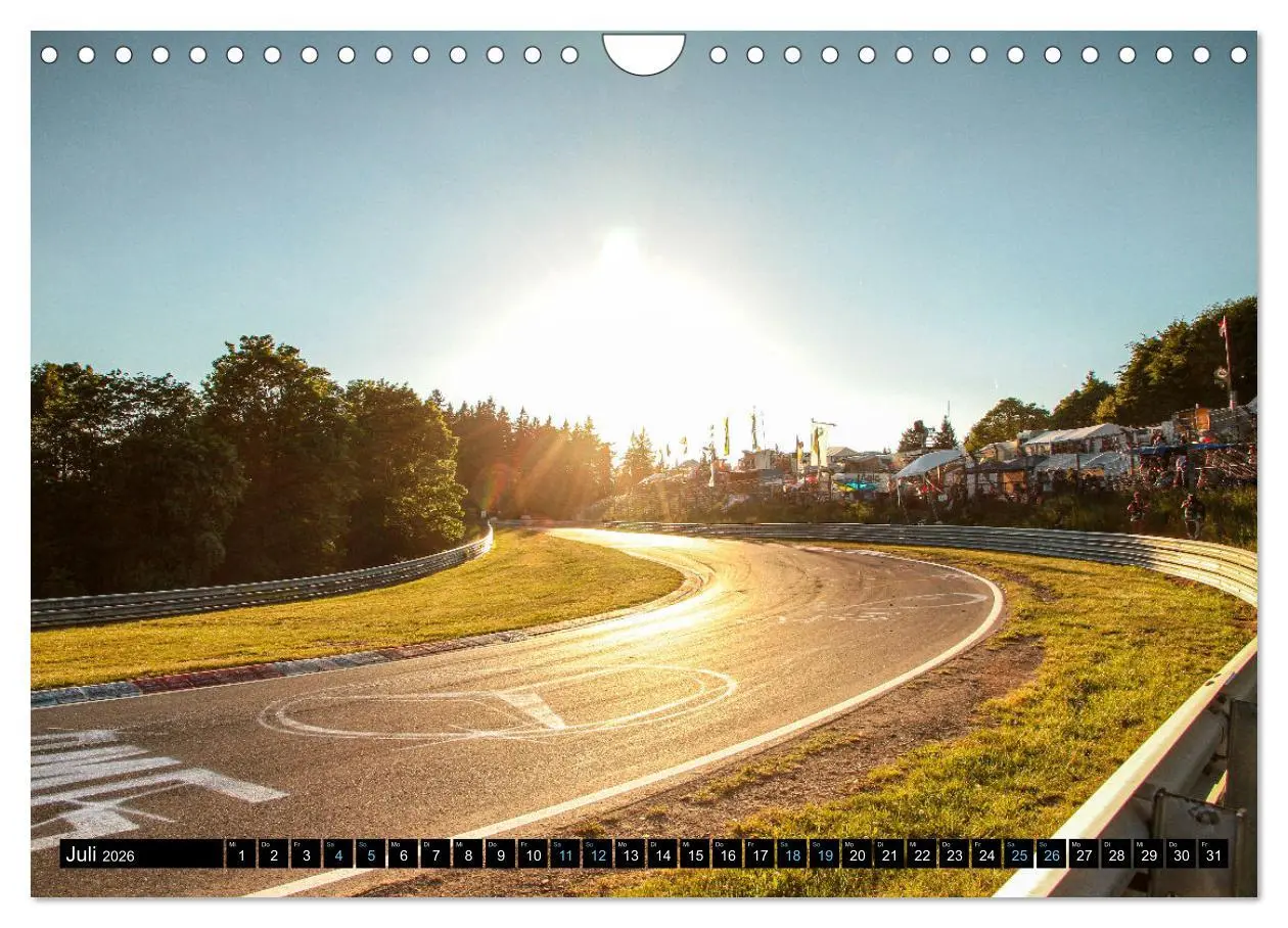 Bild: 9783457668764 | Rennstrecken Impressionen (Wandkalender 2026 DIN A4 quer), CALVENDO...